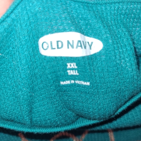 Ugly Christmas sweater long sleeve thermal top - Picture 2 of 2